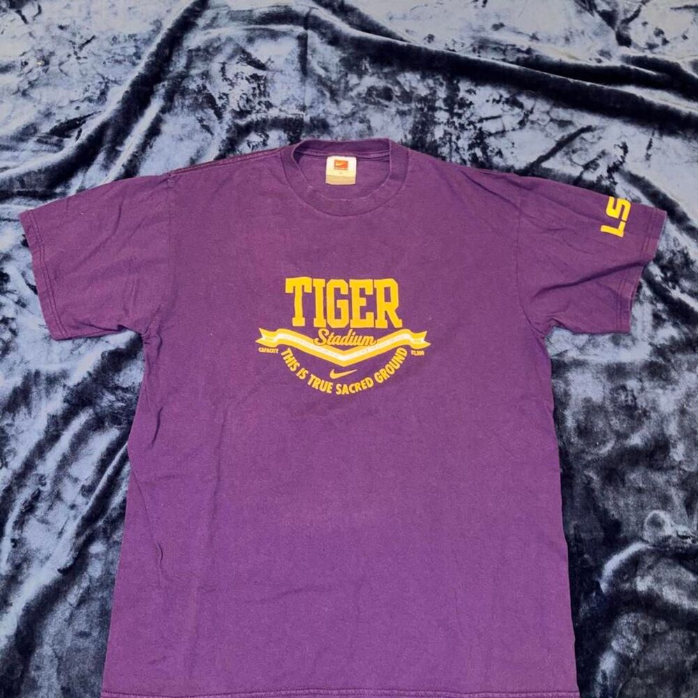 Nike Men's Purple LSU T-shirt